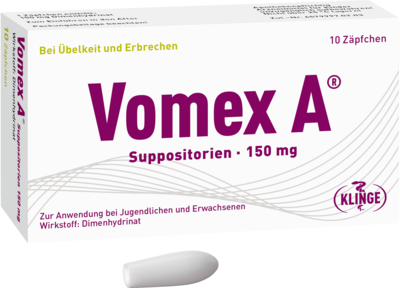 VOMEX A 150 mg Suppositorien