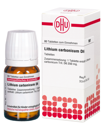LITHIUM CARBONICUM D 6 Tabletten