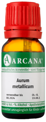 AURUM METALLICUM LM 18 Dilution