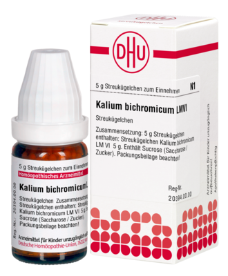 KALIUM BICHROMICUM LM VI Globuli