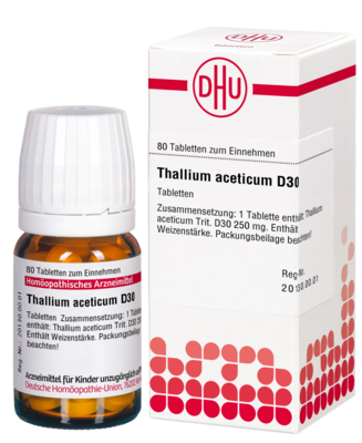 THALLIUM ACETICUM D 30 Tabletten