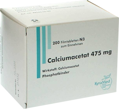 CALCIUMACETAT 475 mg Filmtabletten