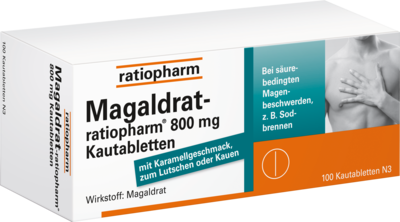 MAGALDRAT-ratiopharm 800 mg Tabletten