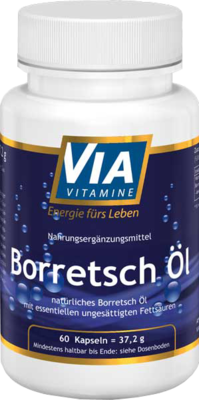 VIAVITAMINE Boretsch Öl Kapseln