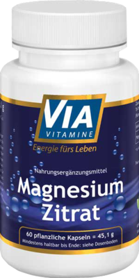 VIAVITAMINE Magnesiumzitrat Kapseln