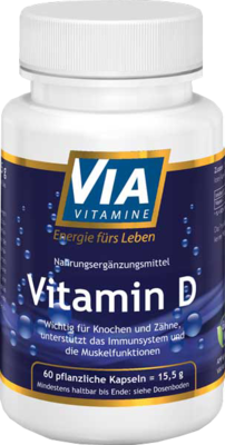 VIAVITAMINE Vitamin D Kapseln