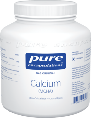 PURE ENCAPSULATIONS Calcium MCHA Kapseln