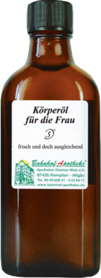 KÖRPERÖL für die Frau