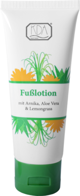 FUSSLOTION mit Arnika Aloe Vera Lemongras