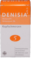 DENISIA 5 Kopfschmerzen Tabletten