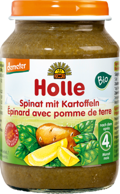 HOLLE Spinat mit Kartoffeln