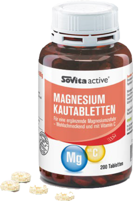 SOVITA ACTIVE Magnesium Kautabletten