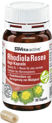 SOVITA ACTIVE Rhodiola Rosea Vegi-Kapseln