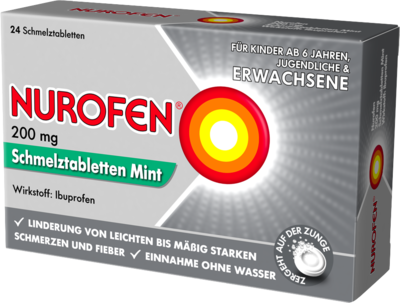 NUROFEN 200 mg Schmelztabletten Mint