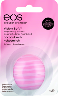 EOS VS Coconut Milk Visibly Soft Lip Balm Blister