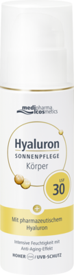 HYALURON SONNENPFLEGE Körper Creme LSF 30