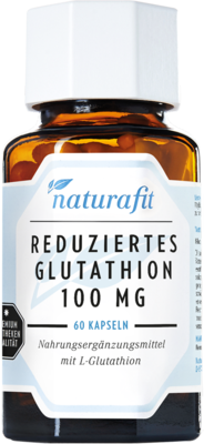 NATURAFIT reduziertes Glutathion 100 mg Kapseln