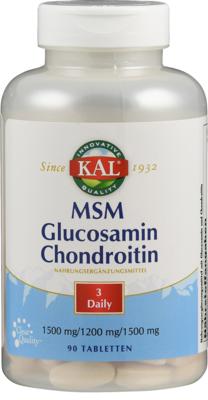 MSM GLUCOSAMIN Chondroitin KAL Tabletten