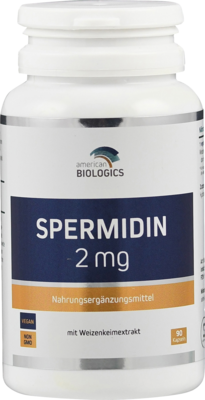 SPERMIDIN 2 mg aus Weizenkeimext American Biolog.