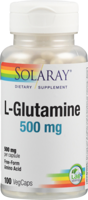 L-GLUTAMIN 500 mg Solaray Kapseln