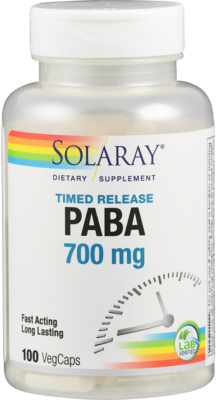 PABA 700 mg Solaray Kapseln