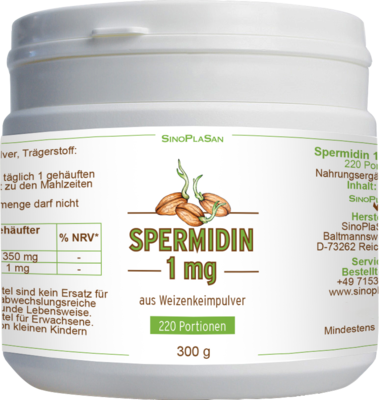 SPERMIDIN 1 mg Pulver 220 Portionen