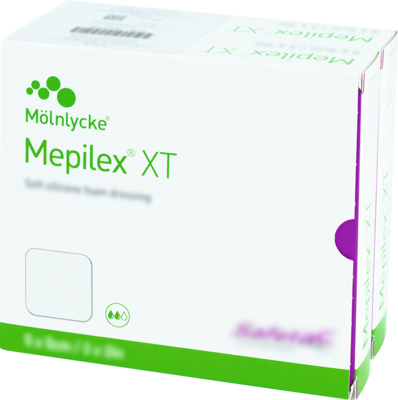 MEPILEX XT 5x5 cm Schaumverband