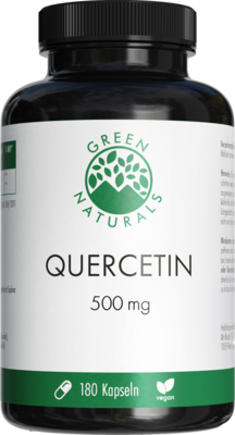 GREEN NATURALS Quercetin 500 mg hochdosiert Kaps.